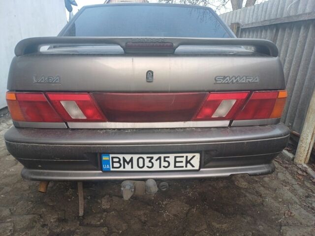 Сірий ВАЗ 2115 Самара, об'ємом двигуна 1.6 л та пробігом 185 тис. км за 1500 $, фото 2 на Automoto.ua