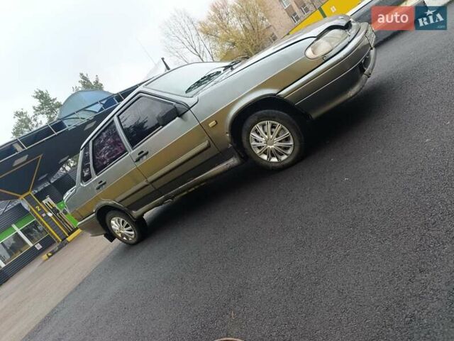 Серый ВАЗ 2115 Самара, объемом двигателя 1.6 л и пробегом 180 тыс. км за 1090 $, фото 4 на Automoto.ua