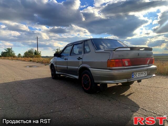 Серый ВАЗ 2115 Самара, объемом двигателя 1.6 л и пробегом 172 тыс. км за 1750 $, фото 4 на Automoto.ua