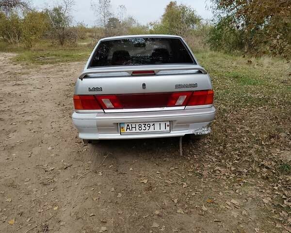 Серый ВАЗ 2115 Самара, объемом двигателя 1.6 л и пробегом 240 тыс. км за 1600 $, фото 6 на Automoto.ua