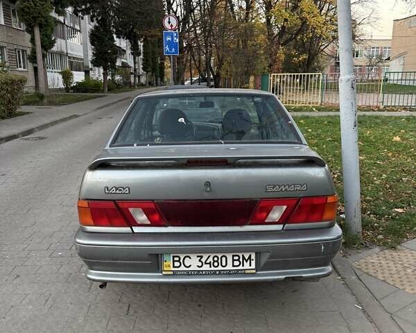Сірий ВАЗ 2115 Самара, об'ємом двигуна 1.6 л та пробігом 154 тис. км за 799 $, фото 4 на Automoto.ua