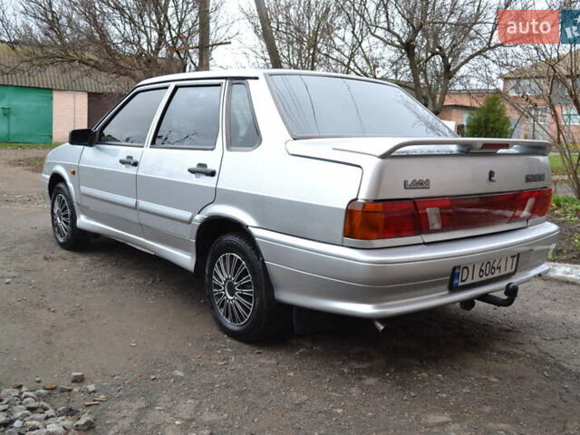 Серый ВАЗ 2115 Самара, объемом двигателя 1.6 л и пробегом 176 тыс. км за 2300 $, фото 7 на Automoto.ua