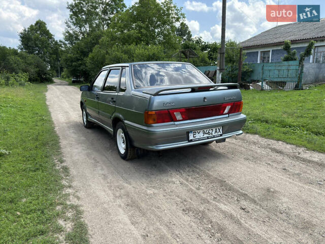 Серый ВАЗ 2115 Самара, объемом двигателя 1.6 л и пробегом 131 тыс. км за 2100 $, фото 3 на Automoto.ua