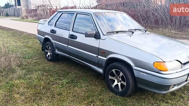 Серый ВАЗ 2115 Самара, объемом двигателя 1.57 л и пробегом 132 тыс. км за 1799 $, фото 5 на Automoto.ua