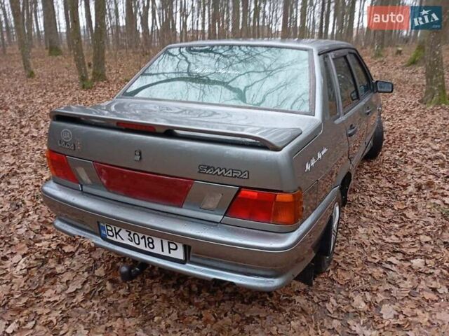 Серый ВАЗ 2115 Самара, объемом двигателя 1.6 л и пробегом 110 тыс. км за 1950 $, фото 2 на Automoto.ua