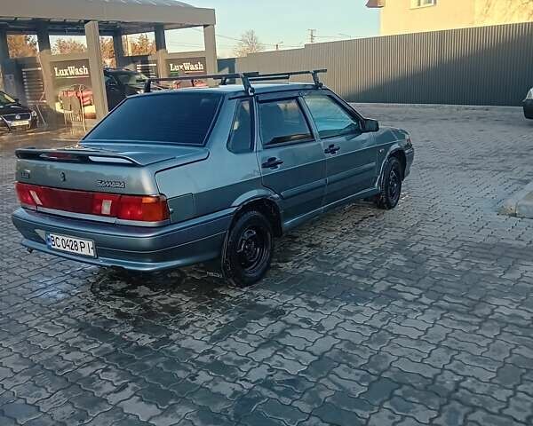 Серый ВАЗ 2115 Самара, объемом двигателя 1.6 л и пробегом 338 тыс. км за 2200 $, фото 1 на Automoto.ua