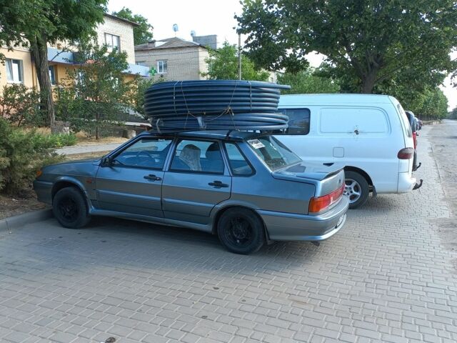 Серый ВАЗ 2115 Самара, объемом двигателя 1.6 л и пробегом 149 тыс. км за 1600 $, фото 3 на Automoto.ua