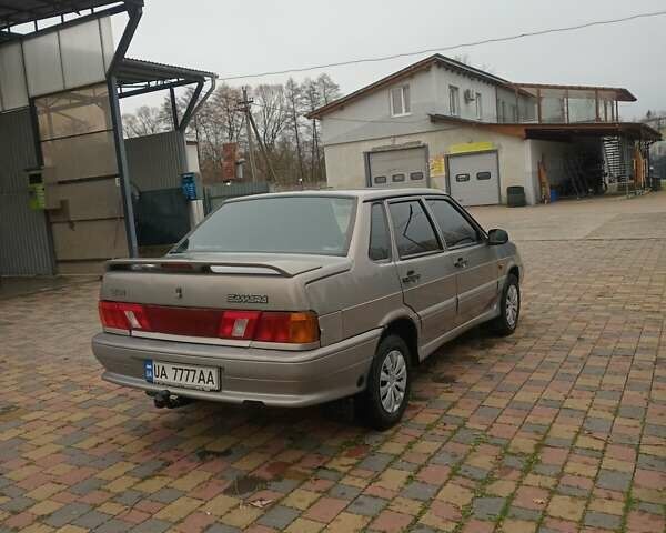 Серый ВАЗ 2115 Самара, объемом двигателя 1.6 л и пробегом 175 тыс. км за 1900 $, фото 5 на Automoto.ua