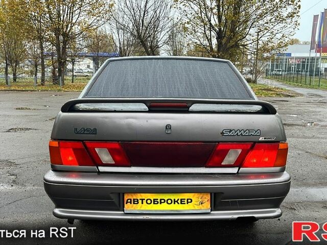 Сірий ВАЗ 2115 Самара, об'ємом двигуна 1.6 л та пробігом 185 тис. км за 1500 $, фото 5 на Automoto.ua