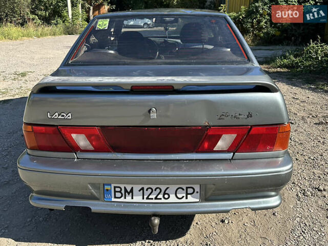 Серый ВАЗ 2115 Самара, объемом двигателя 1.6 л и пробегом 252 тыс. км за 1800 $, фото 2 на Automoto.ua