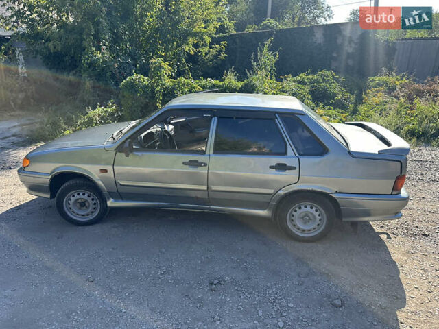 Серый ВАЗ 2115 Самара, объемом двигателя 1.6 л и пробегом 252 тыс. км за 1800 $, фото 1 на Automoto.ua