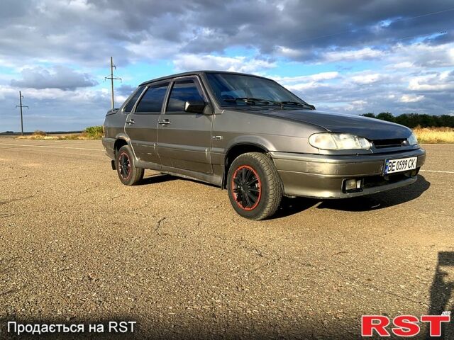 Серый ВАЗ 2115 Самара, объемом двигателя 1.6 л и пробегом 172 тыс. км за 1750 $, фото 1 на Automoto.ua