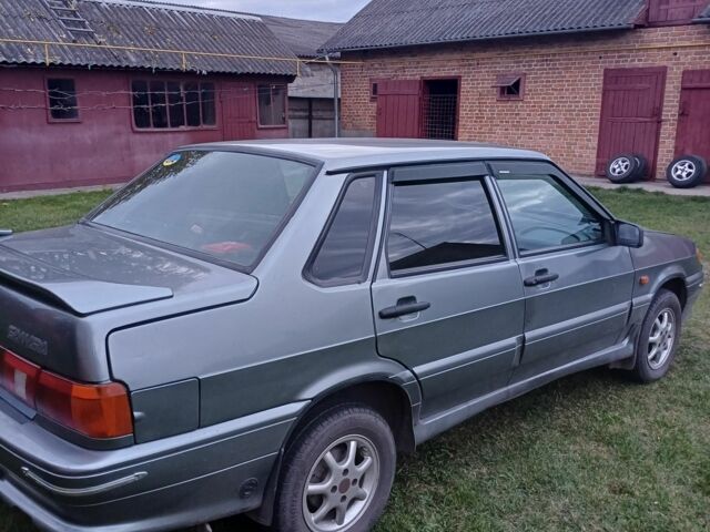 Серый ВАЗ 2115 Самара, объемом двигателя 1.6 л и пробегом 150 тыс. км за 2400 $, фото 1 на Automoto.ua