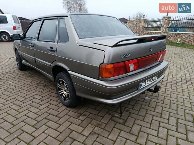 Серый ВАЗ 2115 Самара, объемом двигателя 1.6 л и пробегом 220 тыс. км за 2000 $, фото 2 на Automoto.ua
