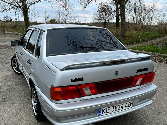 Серый ВАЗ 2115 Самара, объемом двигателя 1.6 л и пробегом 200 тыс. км за 2100 $, фото 5 на Automoto.ua