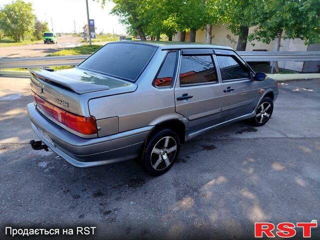 Серый ВАЗ 2115 Самара, объемом двигателя 1.6 л и пробегом 235 тыс. км за 2350 $, фото 3 на Automoto.ua