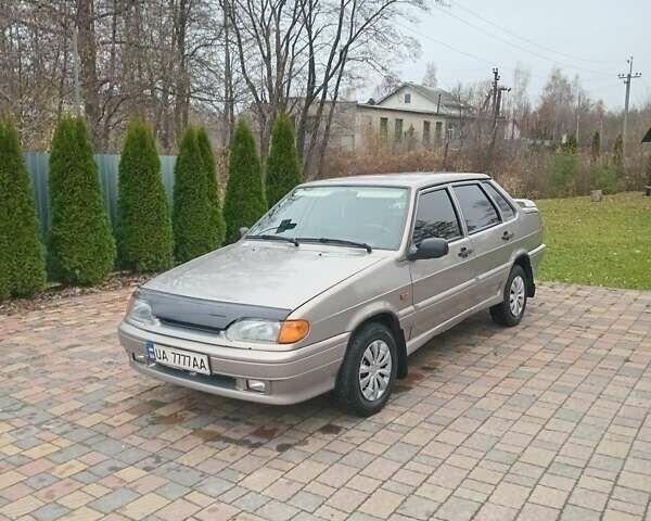 Серый ВАЗ 2115 Самара, объемом двигателя 1.6 л и пробегом 175 тыс. км за 1900 $, фото 3 на Automoto.ua