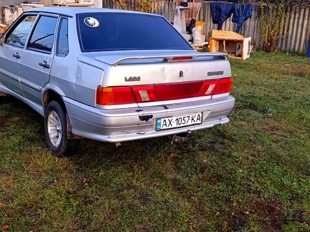 Серый ВАЗ 2115 Самара, объемом двигателя 1.6 л и пробегом 230 тыс. км за 1950 $, фото 2 на Automoto.ua