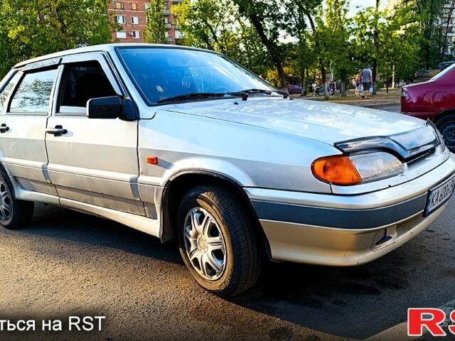 Серый ВАЗ 2115 Самара, объемом двигателя 1.6 л и пробегом 204 тыс. км за 1700 $, фото 3 на Automoto.ua