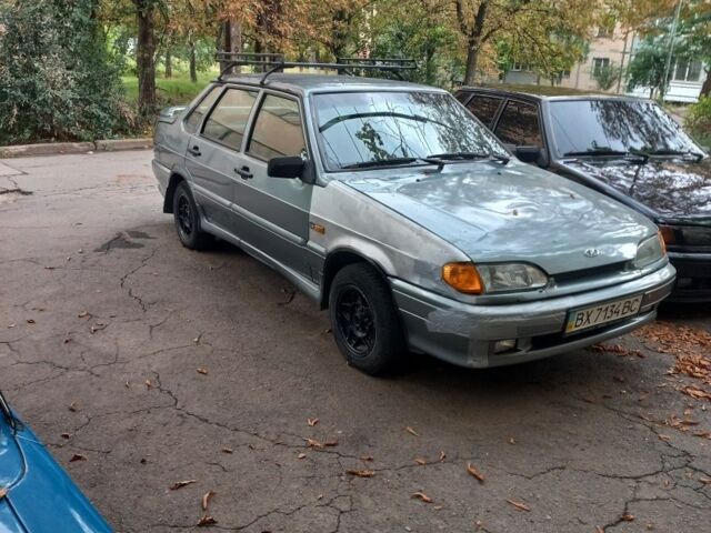 Серый ВАЗ 2115 Самара, объемом двигателя 1.6 л и пробегом 149 тыс. км за 1600 $, фото 2 на Automoto.ua