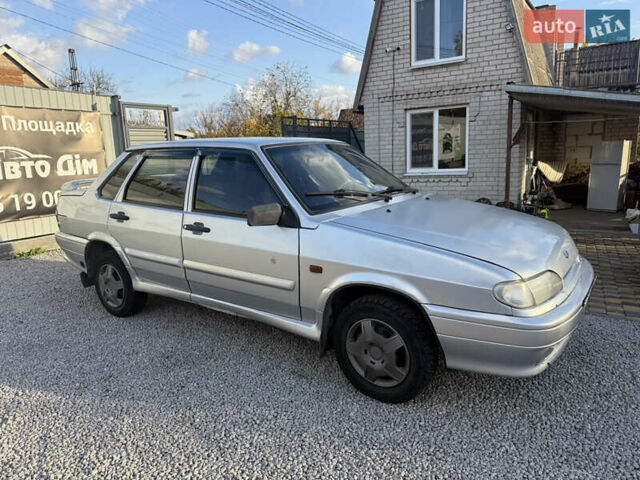 Серый ВАЗ 2115 Самара, объемом двигателя 1.6 л и пробегом 165 тыс. км за 1700 $, фото 4 на Automoto.ua