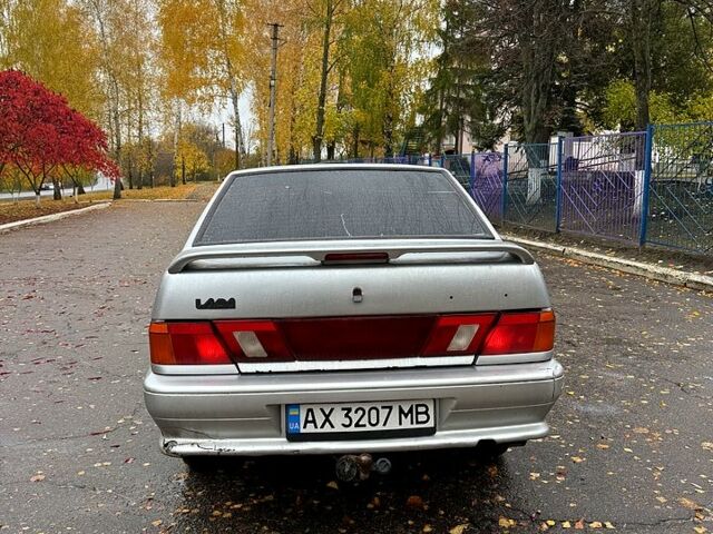 Серый ВАЗ 2115 Самара, объемом двигателя 1.6 л и пробегом 158 тыс. км за 1250 $, фото 3 на Automoto.ua
