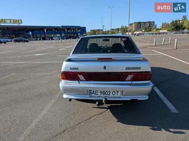 Серый ВАЗ 2115 Самара, объемом двигателя 1.6 л и пробегом 116 тыс. км за 2300 $, фото 4 на Automoto.ua