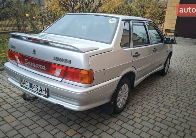 Серый ВАЗ 2115 Самара, объемом двигателя 1.6 л и пробегом 69 тыс. км за 3200 $, фото 7 на Automoto.ua