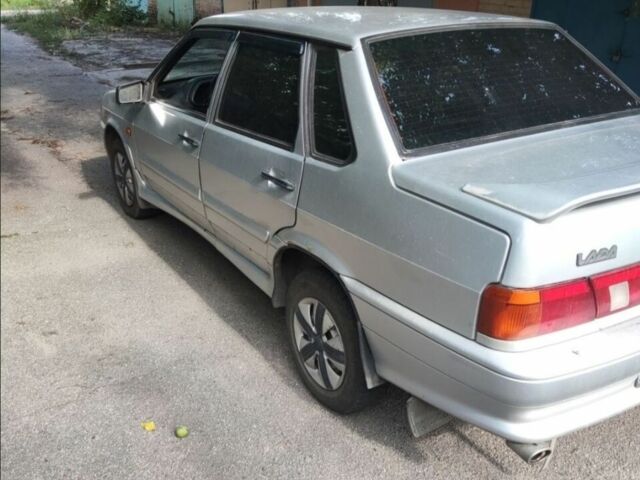 Серый ВАЗ 2115 Самара, объемом двигателя 1.6 л и пробегом 160 тыс. км за 2200 $, фото 1 на Automoto.ua