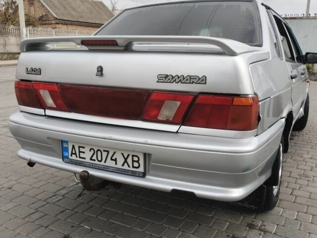 Серый ВАЗ 2115 Самара, объемом двигателя 1.6 л и пробегом 140 тыс. км за 2250 $, фото 3 на Automoto.ua