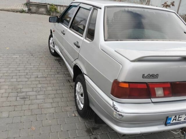 Серый ВАЗ 2115 Самара, объемом двигателя 1.6 л и пробегом 140 тыс. км за 2250 $, фото 4 на Automoto.ua