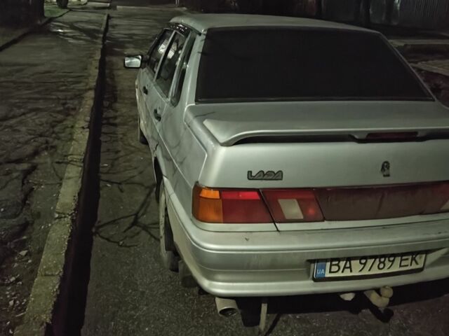 Серый ВАЗ 2115 Самара, объемом двигателя 1.6 л и пробегом 160 тыс. км за 2200 $, фото 2 на Automoto.ua
