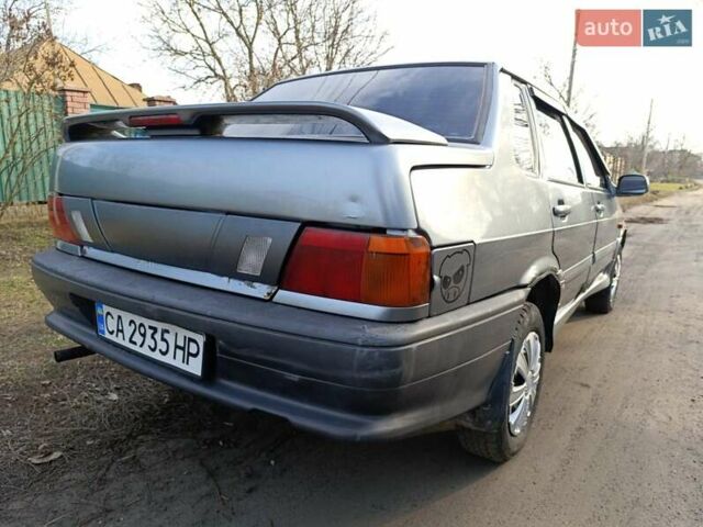 Серый ВАЗ 2115 Самара, объемом двигателя 1.6 л и пробегом 156 тыс. км за 1300 $, фото 5 на Automoto.ua