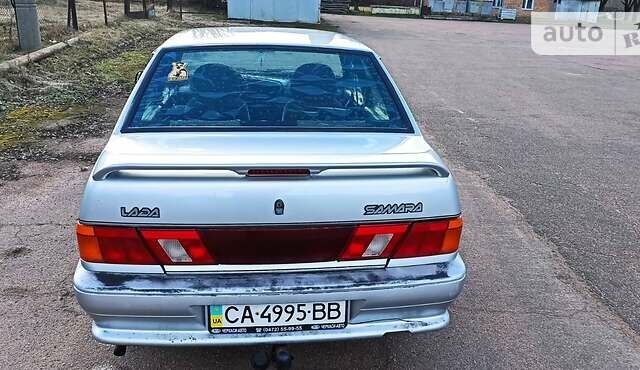 Серый ВАЗ 2115 Самара, объемом двигателя 1.6 л и пробегом 192 тыс. км за 2300 $, фото 1 на Automoto.ua