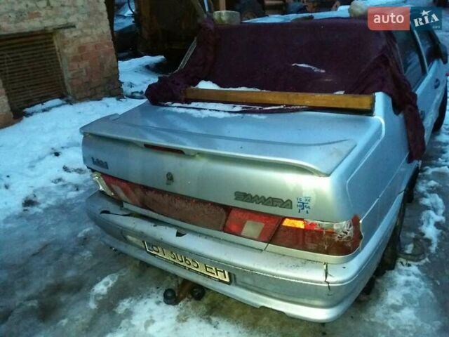 Серый ВАЗ 2115 Самара, объемом двигателя 1.6 л и пробегом 250 тыс. км за 700 $, фото 6 на Automoto.ua