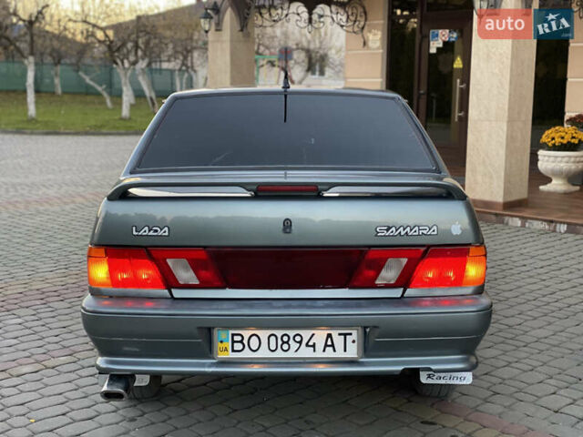 Серый ВАЗ 2115 Самара, объемом двигателя 1.6 л и пробегом 149 тыс. км за 2550 $, фото 22 на Automoto.ua