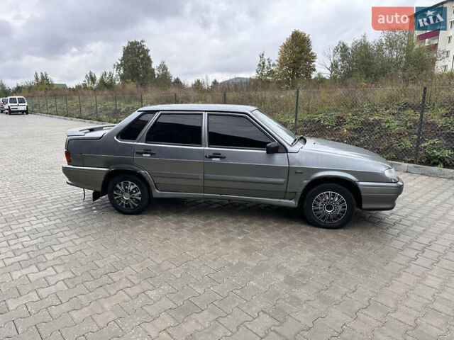 Серый ВАЗ 2115 Самара, объемом двигателя 1.6 л и пробегом 120 тыс. км за 1750 $, фото 3 на Automoto.ua