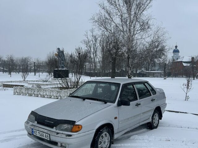 Серый ВАЗ 2115 Самара, объемом двигателя 1.6 л и пробегом 173 тыс. км за 2200 $, фото 2 на Automoto.ua