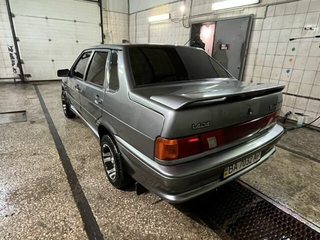 Серый ВАЗ 2115 Самара, объемом двигателя 1.6 л и пробегом 103 тыс. км за 3750 $, фото 2 на Automoto.ua