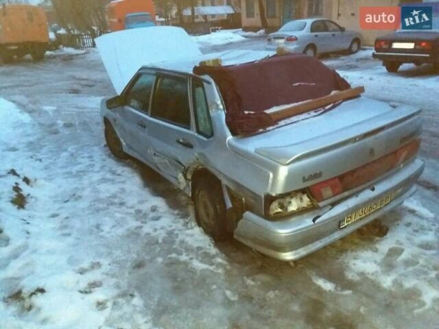 Серый ВАЗ 2115 Самара, объемом двигателя 1.6 л и пробегом 250 тыс. км за 700 $, фото 5 на Automoto.ua