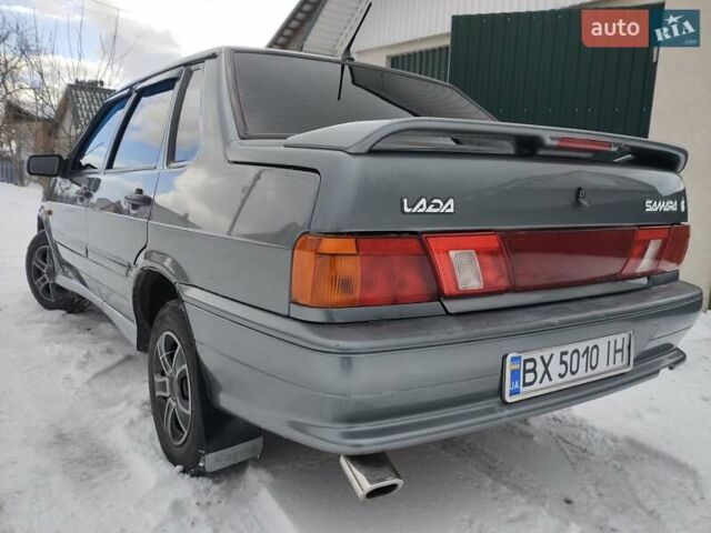 Серый ВАЗ 2115 Самара, объемом двигателя 1.6 л и пробегом 149 тыс. км за 2500 $, фото 8 на Automoto.ua