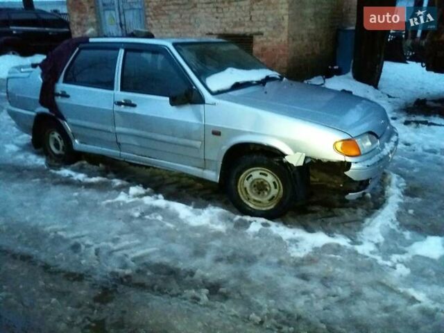 Серый ВАЗ 2115 Самара, объемом двигателя 1.6 л и пробегом 250 тыс. км за 700 $, фото 3 на Automoto.ua