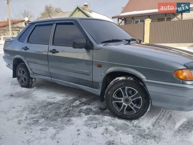 Серый ВАЗ 2115 Самара, объемом двигателя 1.6 л и пробегом 149 тыс. км за 2500 $, фото 6 на Automoto.ua