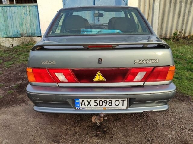 Серый ВАЗ 2115 Самара, объемом двигателя 1.6 л и пробегом 75 тыс. км за 2500 $, фото 5 на Automoto.ua