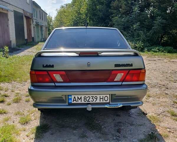 Сірий ВАЗ 2115 Самара, об'ємом двигуна 1.6 л та пробігом 205 тис. км за 2150 $, фото 2 на Automoto.ua