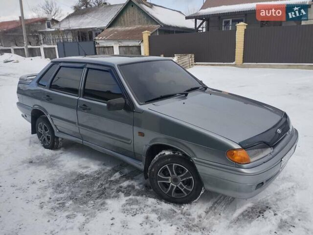 Серый ВАЗ 2115 Самара, объемом двигателя 1.6 л и пробегом 149 тыс. км за 2500 $, фото 2 на Automoto.ua