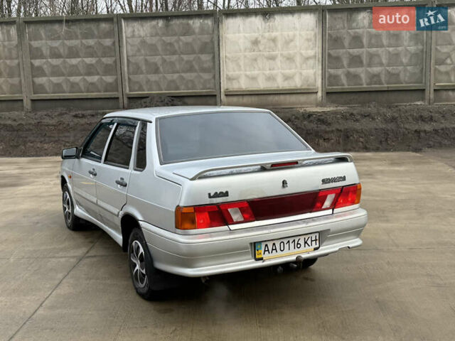 Серый ВАЗ 2115 Самара, объемом двигателя 1.6 л и пробегом 110 тыс. км за 1750 $, фото 3 на Automoto.ua