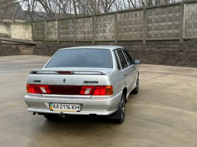Серый ВАЗ 2115 Самара, объемом двигателя 1.6 л и пробегом 198 тыс. км за 1750 $, фото 2 на Automoto.ua
