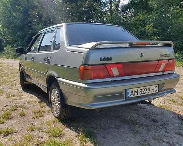 Сірий ВАЗ 2115 Самара, об'ємом двигуна 1.6 л та пробігом 205 тис. км за 2150 $, фото 7 на Automoto.ua
