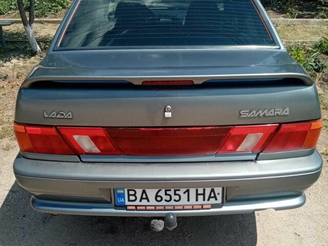 Серый ВАЗ 2115 Самара, объемом двигателя 1.6 л и пробегом 109 тыс. км за 3150 $, фото 2 на Automoto.ua